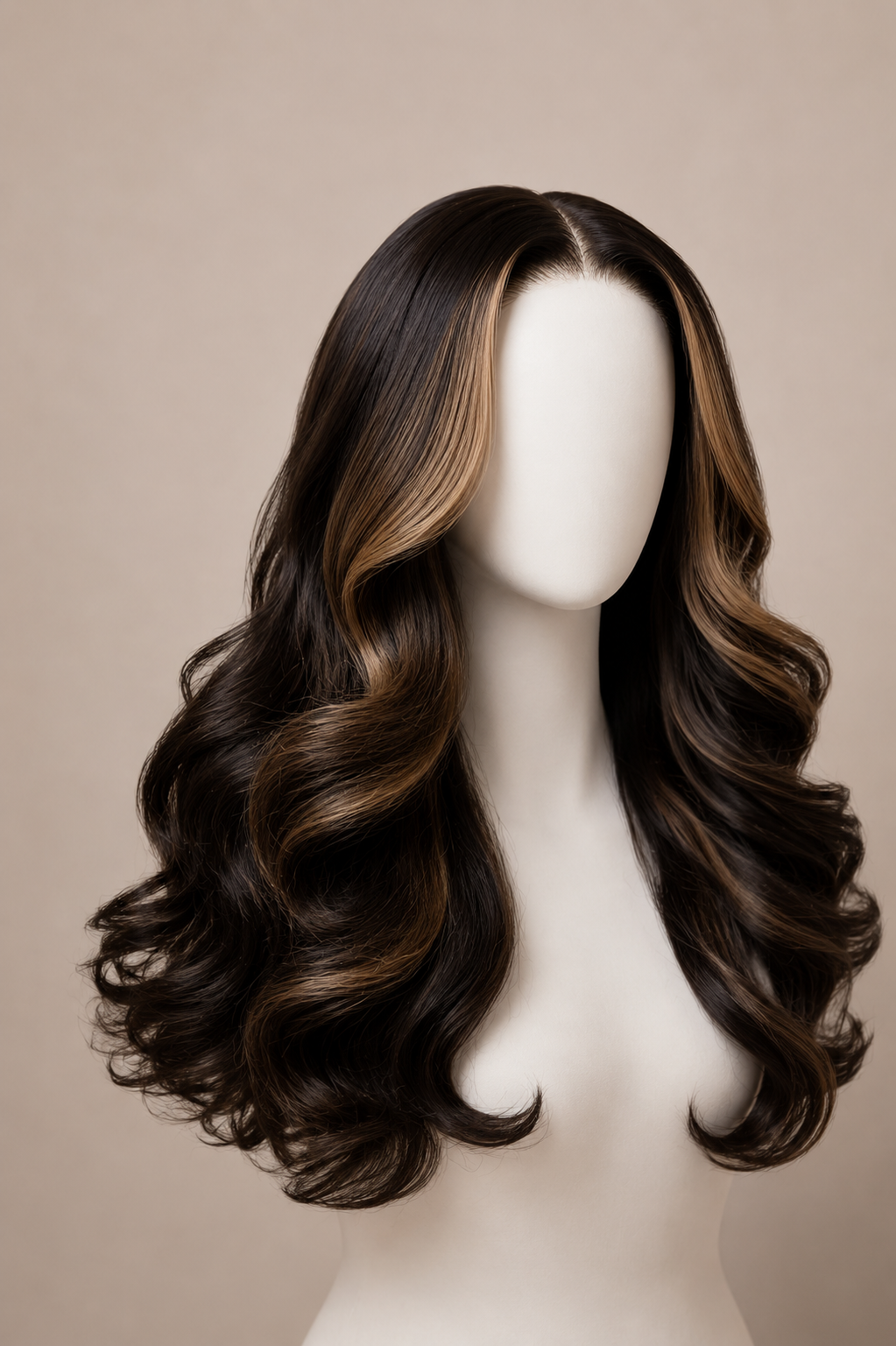 AP Signature Wavy highlighted wig
