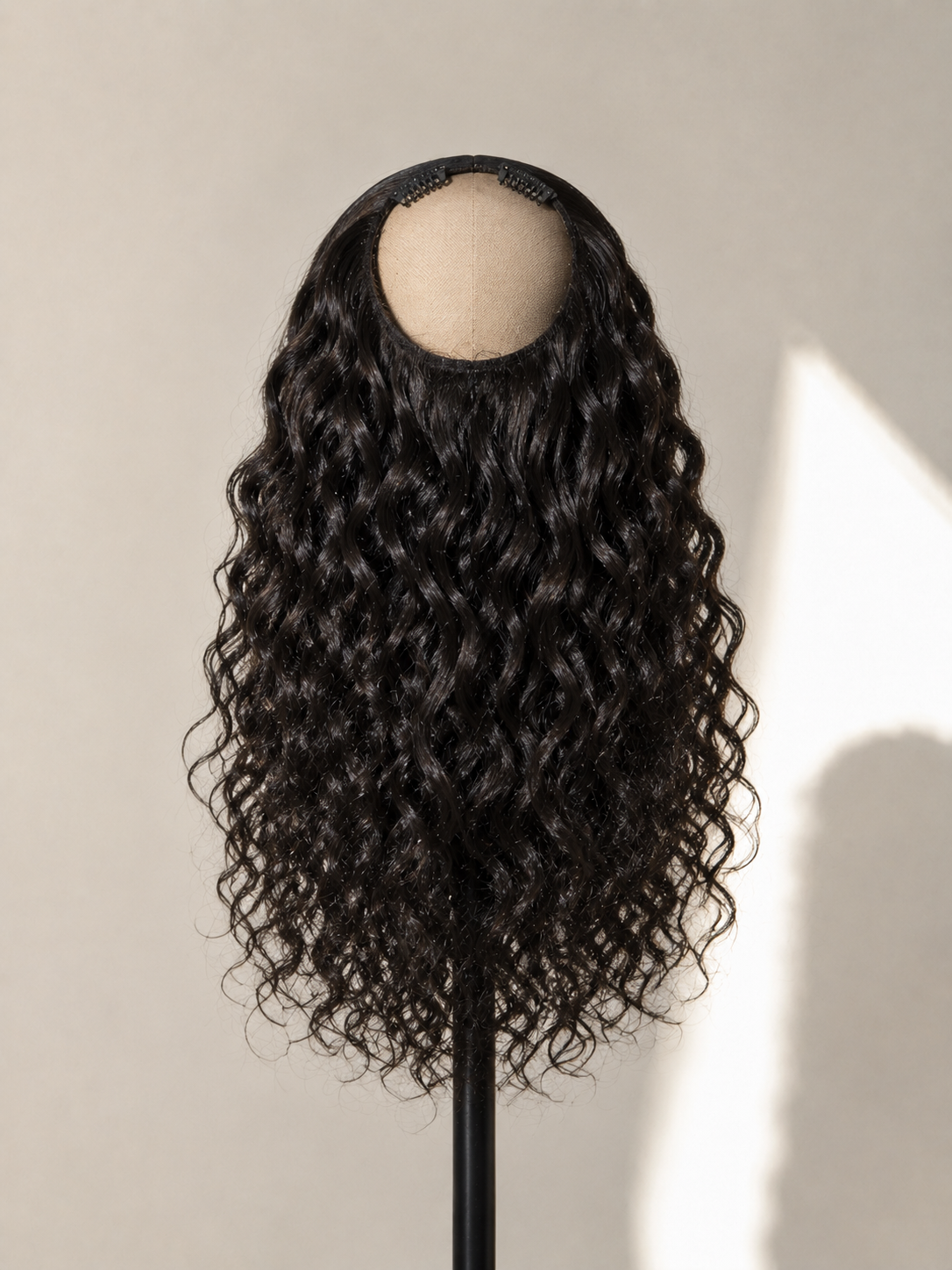 Raw Indian Flip over/ Half wigs
