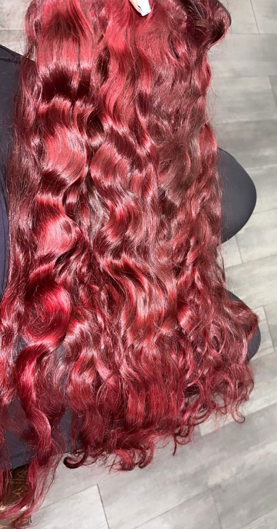 Color my hair extensions