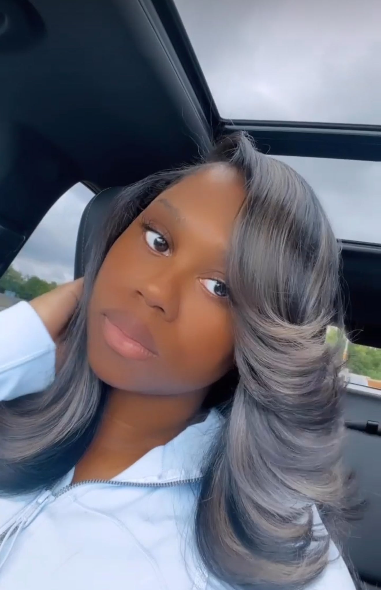 Color my hair extensions